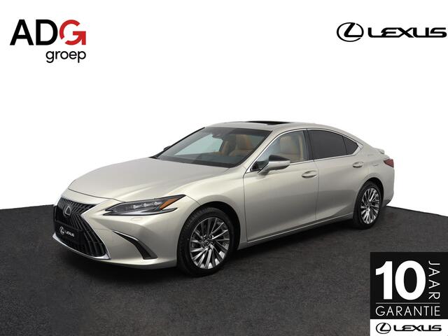 Lexus Es 300h President Line | Nieuw! | Uit voorraad leverbaar! | Mark Levinson | Hyper Chroom velgen | Rondomzichtcamera