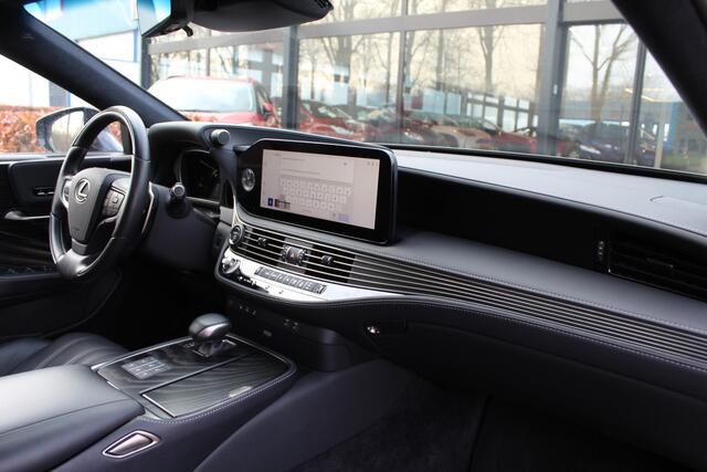 Lexus LS 500h AWD Executive Line | Rijklaar | Leder | Head Up | Mark Levinson | 20" | Stoelverw. v+a | El. stoelen v+a | Blind Spot