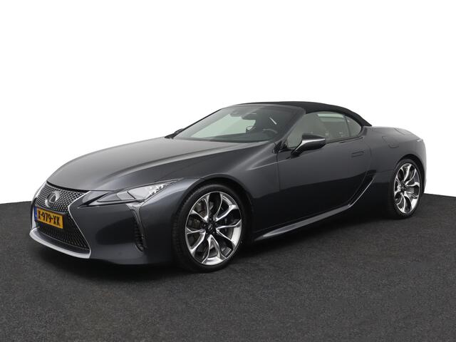 Lexus Lc Convertible 500 | Uniek! | Nekverwarming | Mark Levinson | Head-Up Display | Adaptive Variable Suspension