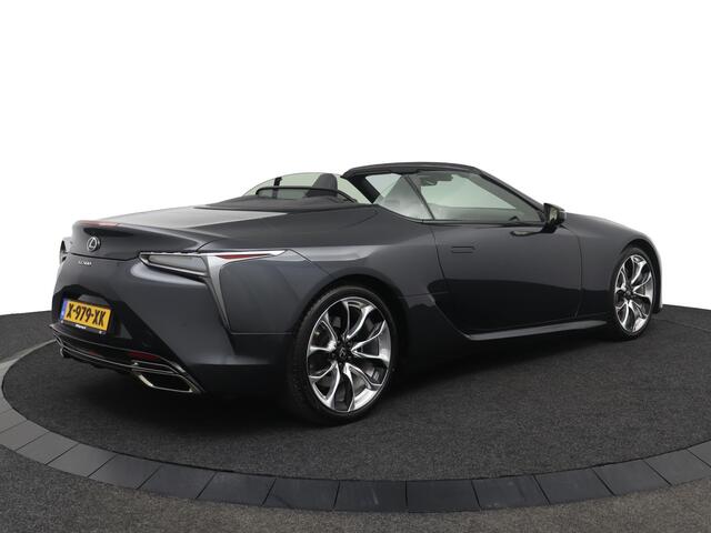 Lexus Lc Convertible 500 | Uniek! | Nekverwarming | Mark Levinson | Head-Up Display | Adaptive Variable Suspension