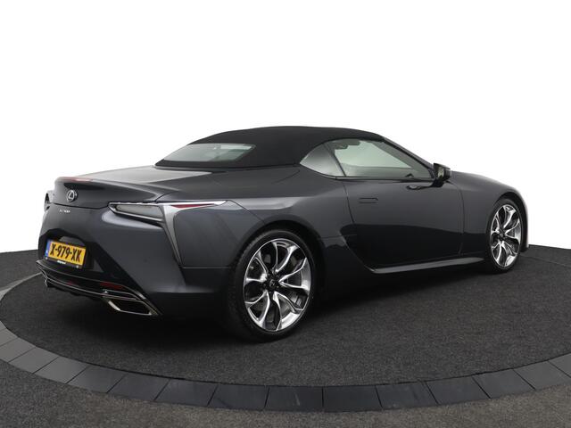 Lexus Lc Convertible 500 | Uniek! | Nekverwarming | Mark Levinson | Head-Up Display | Adaptive Variable Suspension