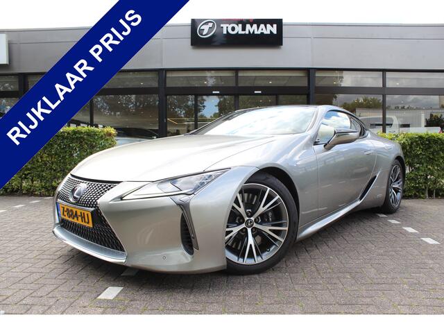Lexus Lc 500h | Rijklaar | Pano | Head Up | Mark Levinson | Leder | LED | Camera | Stoelkoeling + verwarming | Memory
