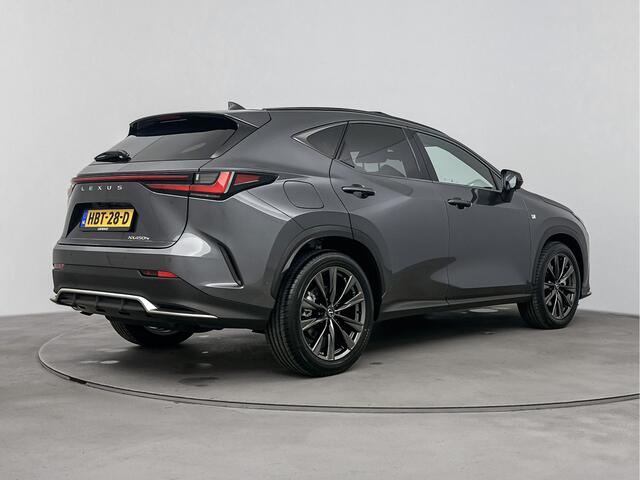 Lexus NX 450h+ AWD F Sport Line Limited | 360 Camera | Navigatie | Elektrisch glazen panorama-dak | Leder | Stoelverwarming/ventilatie | LM velgen |