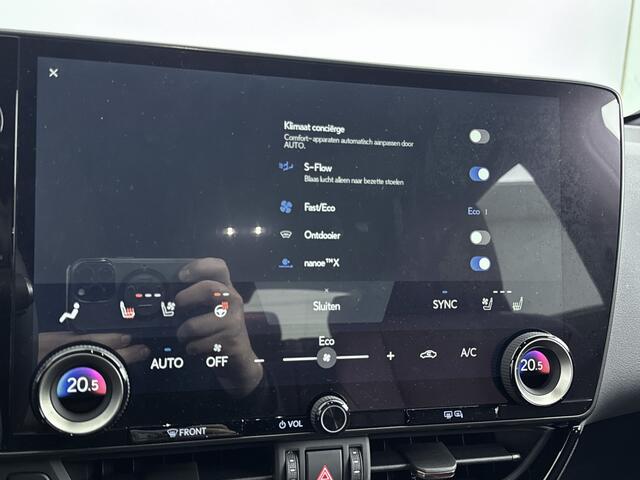 Lexus NX 450h+ AWD President Line | Leder | 360 Camera | Navigatie | Mark Levison Audio | Panoramadak | Dodehoek Ass. | Stoel en stuurwiel verwarmd | LM velgen | Parkeersensoren |