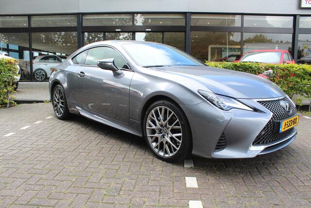 Lexus RC 300h Luxury Line | Rijklaar | NL-auto | Schuifdak | Leder | Memory | Stoel-stuurverw./koeling | Blind Spot | Mark Levinson | Dealer onderhouden