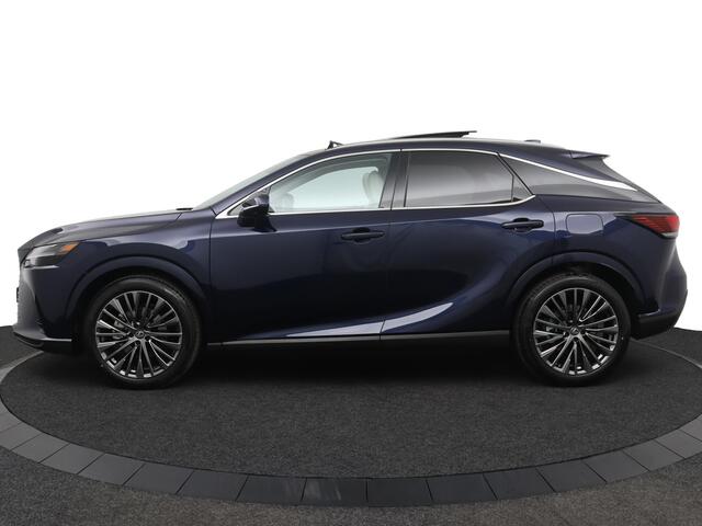 Lexus RX 450h+ Plug-in Hybrid President Line | Nieuw! | Uit voorraad leverbaar | Glazen schuif/-kanteldak | Full Options!