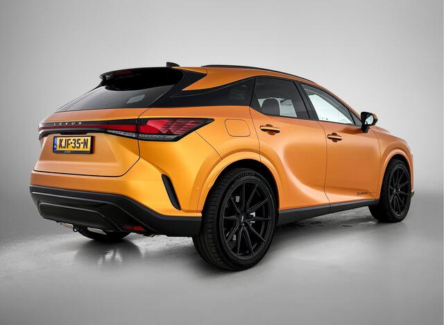 Lexus RX 450h+ Plug-in Hybrid President Line | Orange wrapped | President Line | Direct Leverbaar |