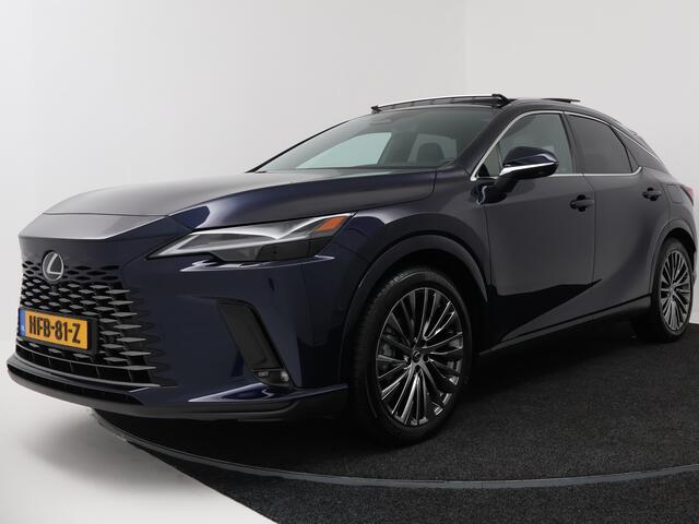 Lexus RX 450h+ Plug-in Hybrid President Line | Mark Levinson Audio | Panoramadak | 360 Camera | Stoelverwarming/-Verkoeling (Voor+Achter) | Head-up Display |