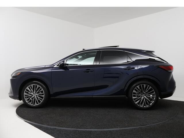 Lexus RX 450h+ Plug-in Hybrid President Line | Mark Levinson Audio | Panoramadak | 360 Camera | Stoelverwarming/-Verkoeling (Voor+Achter) | Head-up Display |