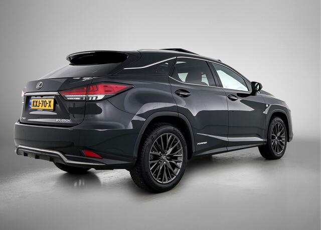 Lexus RX 450h 4WD F Sport Line | Mark Levinson | 360 Camera | Panorama Schuif/kantel dak | Rood Lederen bekleding | Memory Seat | Stoel+stuurverwarming |Stoelventilatie | Blind Spot Monitor | Head-Up Display | Elektrische