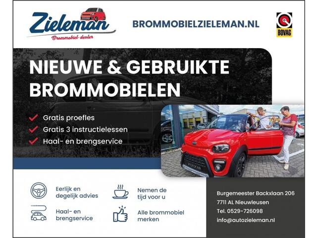 Ligier JS60 dCi Chic Sun - 2021 - 3.084 KM - Airco, Camera, Leer, Stuurbekrachtiging