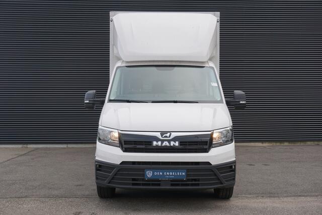 MAN TGE 3.160 35 | Bakwagen | Achterwiel aandrijving | Aut. | Extra Lang | Laadklep | Cruise-Control | Airco