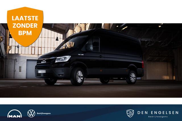MAN TGE 3.180 L3H3 Aut FACELIFT Commander BOMVOL! | LED | NAVI | CLIMATRONIC | LICHTMETAAL 17" | ACC | STOELVERWARMING | STUURVERWARMING | VOORRUITVERWARMING