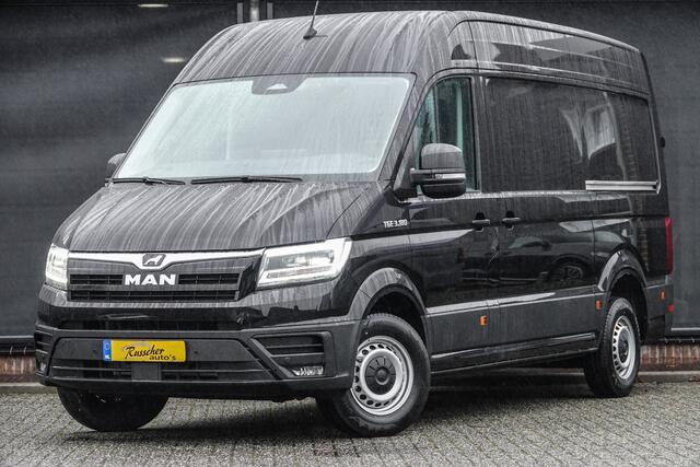 MAN TGE 35 | 177Pk Aut. | 3.180 | L3H3 | 2x schuifdeur | 12,9'' Display | Nieuw Model | Deep Black