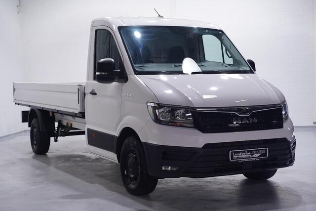MAN TGE 2.0 TDI 140 pk L4 Pick Up / Open Laadbak Airco, Apple Carplay, Cruise Control, Geveerde Stoel, LxBxH 430x203x40 cm, 3-Zits