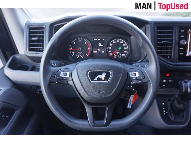 MAN TGE 3.160 / L3H3 / Automaat / 160 PK / RWD / Trekhaak / 3500KG Trekgewicht / Stoelverwarming / LED / Navigatie / Airco / Apple Carplay / L3H2