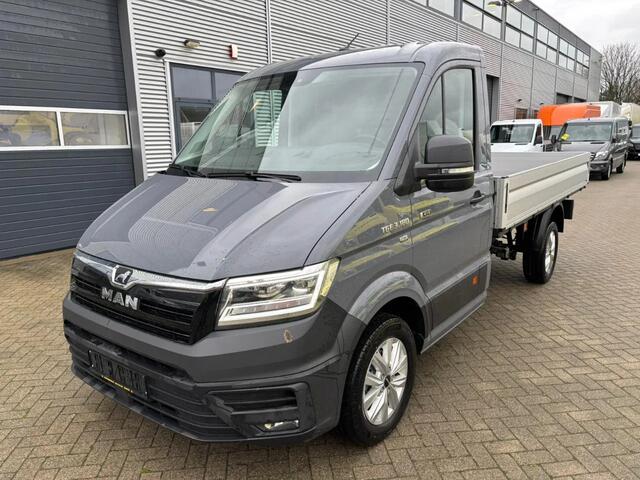 MAN TGE 3.180 open laadbak automaat 4x4 nieuw 4x4 nieuw 4x4 geen bpm
