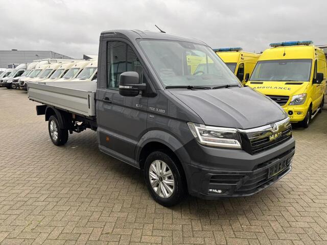 MAN TGE 3.180 open laadbak automaat 4x4 nieuw 4x4 nieuw 4x4 geen bpm