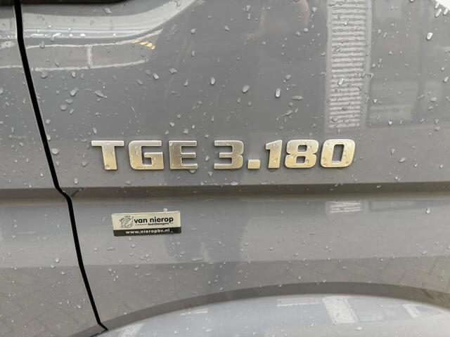 MAN TGE 3.180 open laadbak automaat 4x4 nieuw 4x4 nieuw 4x4 geen bpm