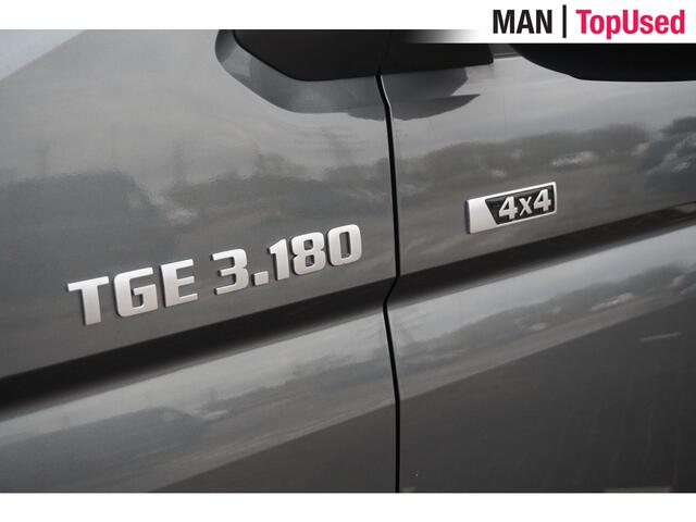 MAN TGE 3.180 4X4 / L4H3 / 180 PK / AWD / Trekhaak / 3000KG Trekgewicht / Navigatie / LED / Apple Carplay / Cruise Control / Airco
