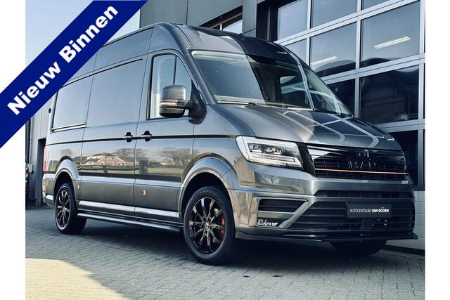MAN TGE 3.180 | L3H3 | Automaat | BPM vrij | Black Edition | 2x Schuifdeur | Navigatie | LED | Cruise Contr. | Sidebars | 3000 kg. Trekgew | Ex BTW