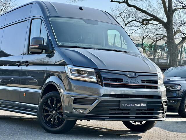 MAN TGE 3.180 | L3H3 | Automaat | BPM vrij | Black Edition | 2x Schuifdeur | Navigatie | LED | Cruise Contr. | Sidebars | 3000 kg. Trekgew | Ex BTW