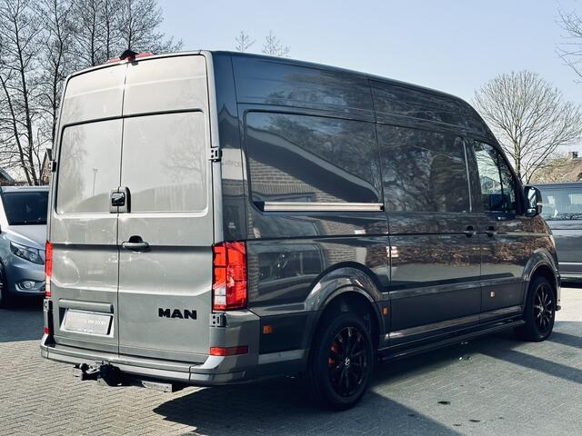 MAN TGE 3.180 | L3H3 | Automaat | BPM vrij | Black Edition | 2x Schuifdeur | Navigatie | LED | Cruise Contr. | Sidebars | 3000 kg. Trekgew | Ex BTW