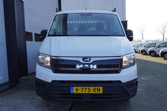 MAN TGE 2.0 L4 Openlaadbak EURO 6 - Airco - Cruise - Trekhaak - ¤ 20.950,- Excl.