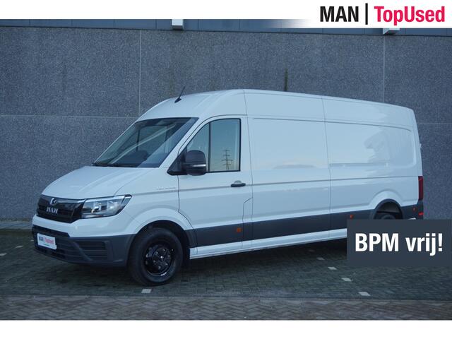 MAN TGE 5.160 / L4H3 / 160 PK / Trekhaak / 3500KG Trekgewicht / Dubbellucht / AW aandrijving / Volledig betimmerd / Airco / Apple Carplay / L4H2 / 13m3