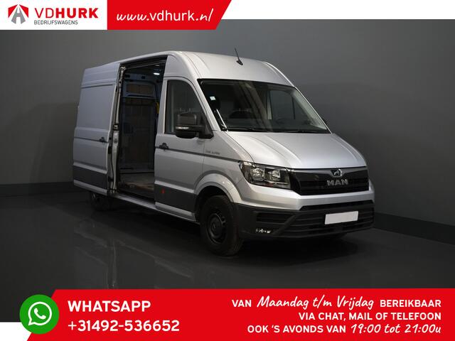 MAN TGE 35 2.0 140 pk DSG Aut. L3H3 Laadklep/ 270Gr. deuren/ Gev.stoel/ Carplay/ Camera/ Cruise
