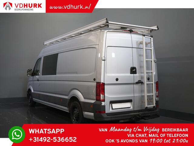 MAN TGE 3.180 DSG Aut. L4H3 DC Dubbel Cabine BPM VRIJ! 7 pers./ 270Gr. Deuren/ Carplay/ Imperiaal + Trap/ Gev.Stoel/ Cruise/ Camera