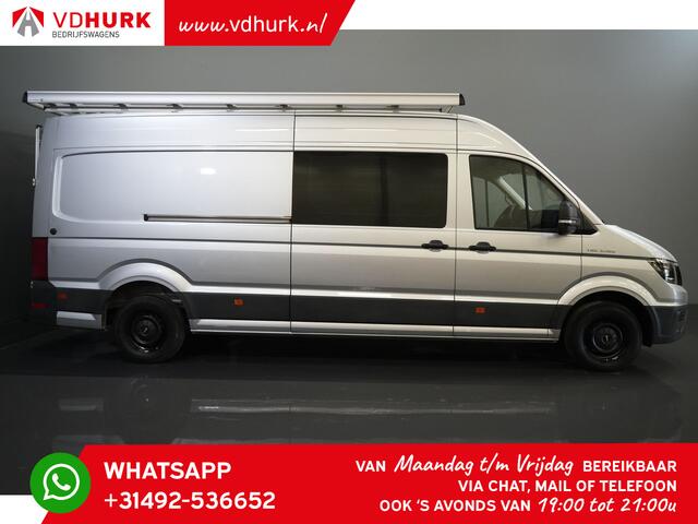 MAN TGE 3.180 DSG Aut. L4H3 DC Dubbel Cabine BPM VRIJ! 7 pers./ 270Gr. Deuren/ Carplay/ Imperiaal + Trap/ Gev.Stoel/ Cruise/ Camera