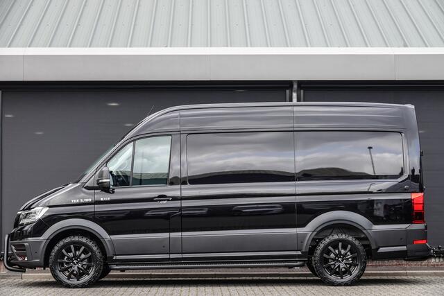 MAN TGE 35 | 4x4 | 177Pk Aut. | 3.500Kg trekgewicht | 3.180 | L3H3 | Pushbar | Treeplanken | Trekhaak | Achteruitrijcamera | 18'' | Deepblack