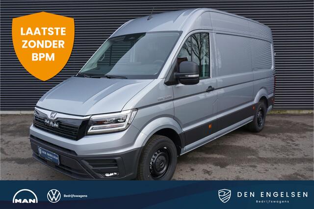MAN TGE 3.180 | FACELIFT | L3H3 | App-Connect | Cruise | Navi | Stoelverwarming | 270 Graden Deuren