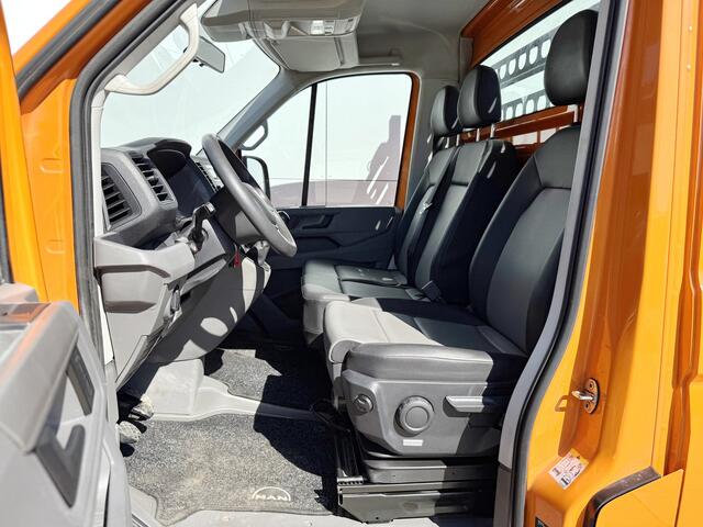 MAN TGE 3.180 Open Laadbak AC Cruise Trekh. Leder