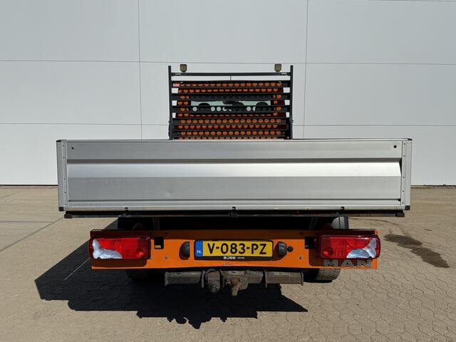 MAN TGE 3.180 Open Laadbak AC Cruise Trekh. Leder