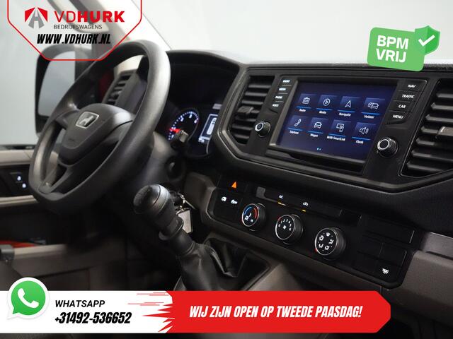 MAN TGE 2.0 TDI L3H2 BPM VRIJ! 3 Pers./ 2.5t Trekverm./ Carplay/ Betimmerd/ Cruise/ Navi/ Camera