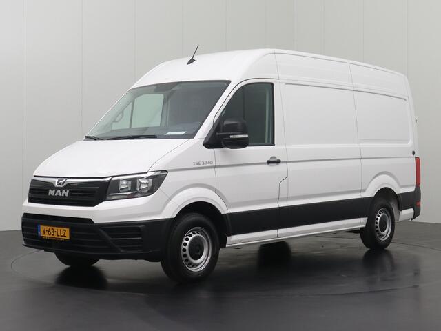 MAN TGE 2.0TDI 140PK DSG Automaat L3H3 | Airco | Cruise | 3-Persoons | 270 Graden deuren | Betimmering