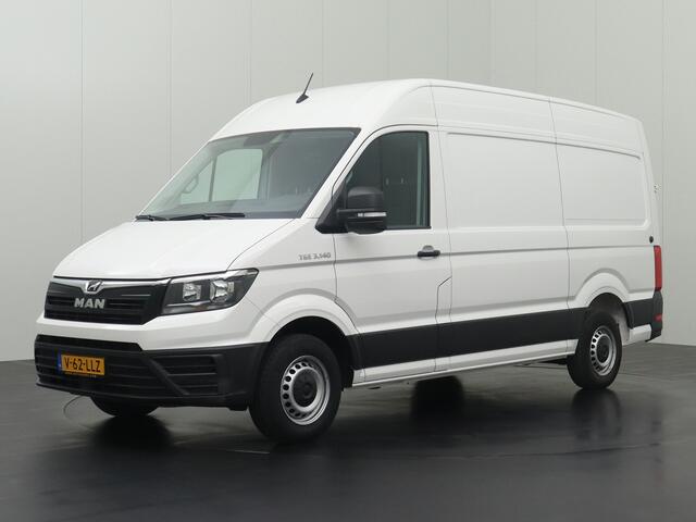 MAN TGE 2.0TDI 140PK DSG Automaat L3H3 | Multimedia | Camera | 3-Persoons | Airco | Cruise | Betimmering