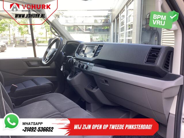 MAN TGE 35 2.0 140 pk Aut. L3H3 BPM VRIJ! Gev.Stoel/ Werklampen/ Carplay /Camera/ Cruise/ Trekhaak/ Opstap/ Aircp