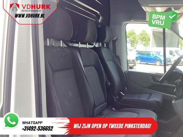 MAN TGE 35 2.0 140 pk Aut. L3H3 BPM VRIJ! Gev.Stoel/ Werklampen/ Carplay /Camera/ Cruise/ Trekhaak/ Opstap/ Aircp