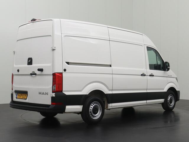 MAN TGE 2.0TDI 140PK DSG Automaat L3H3 | Airco | Cruise | 3-Persoons | 270 Graden deuren | Betimmering