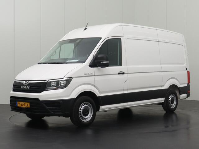 MAN TGE 2.0TDI 140PK DSG Automaat L3H3 | Airco | Cruise | 3-Persoons | 270 Graden deuren | Betimmering