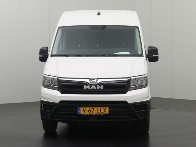 MAN TGE 2.0TDI 140PK DSG Automaat L3H3 | Airco | Cruise | 3-Persoons | 270 Graden deuren | Betimmering