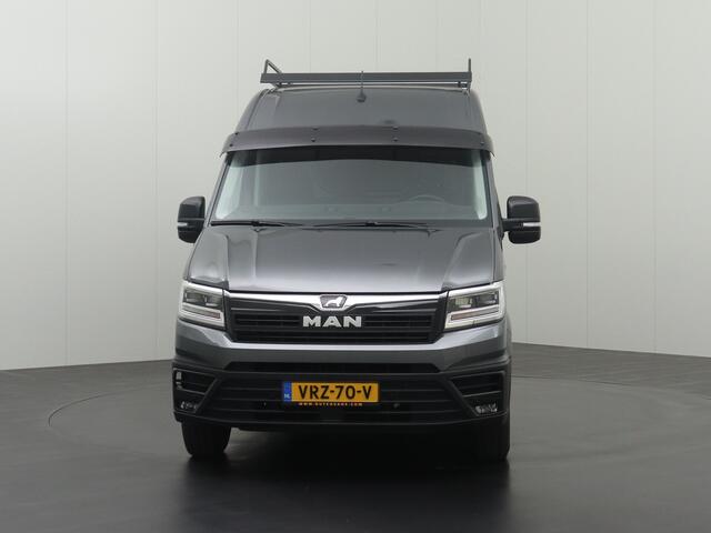MAN TGE 2.0TDI 177PK DSG Automaat L4H3 | Imperiaal | Trekhaak | Led | Navigatie | Camera | Betimmering | 3-Persoons | Airco | Cruise