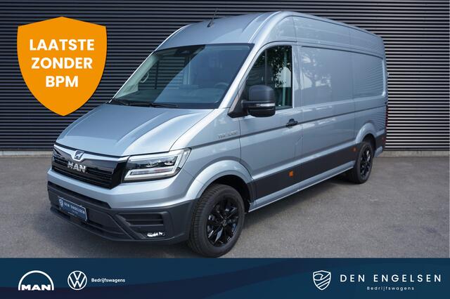 MAN TGE 3.180 | FACELIFT | L3H3 | App-Connect | Cruise | Navi | Stoelverwarming | 270 Graden Deuren
