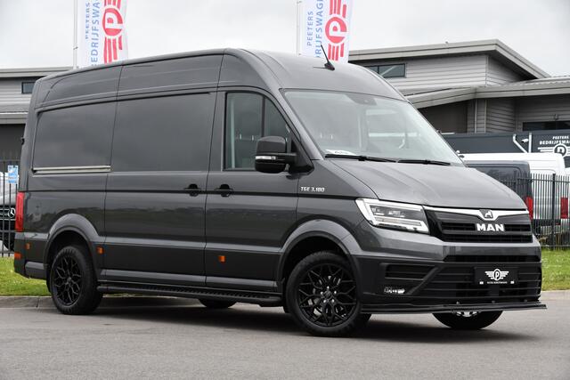 MAN TGE 35 2.0 3.180 L3H3 PB Edition Adaptieve Cruise, Camera, Carplay, 177PK, Automaat, LED, Leder, Stoelverwarming, Clima, Uniek!