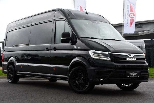 MAN TGE 35 2.0 L4H3 Black Edition Camera, Cruise, Carplay, LED, 177PK, Multimedia, Clima, Stoelverarming, Automaat, Uniek!