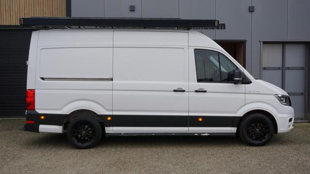 MAN TGE 35 2.0 TDI 140pk DSG L3H3 3-Zits Navi 17inch Trekhaak Geveerde Stoel *Imperiaal & Luxe inrichting laadruimte* *NL MAN* 117809km!