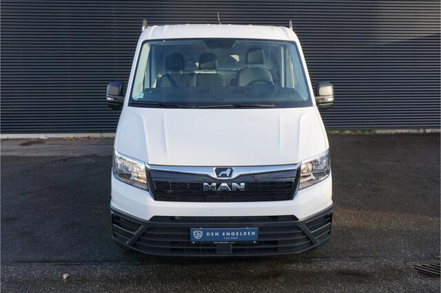 MAN TGE 5.160 Dubbellucht 160pk RWD Open laadbak Apple Carplay 3500kg Trekhaak Cruise control Airco